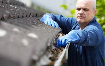 cleaning and inspecting Rack End roofs